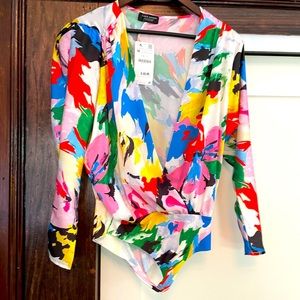 Zara Bodysuit Blouse